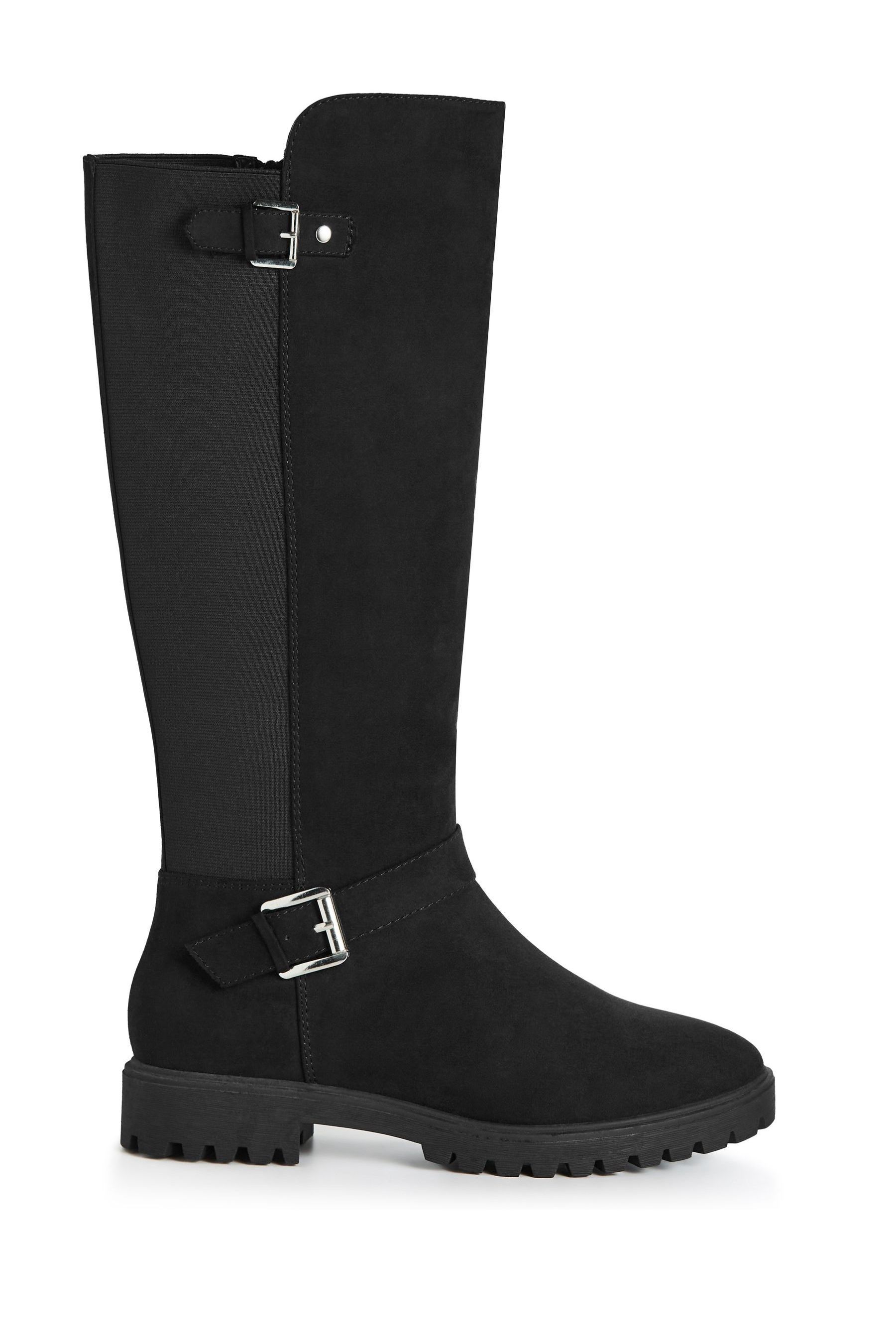 Evans wide fit knee high boots cheap
