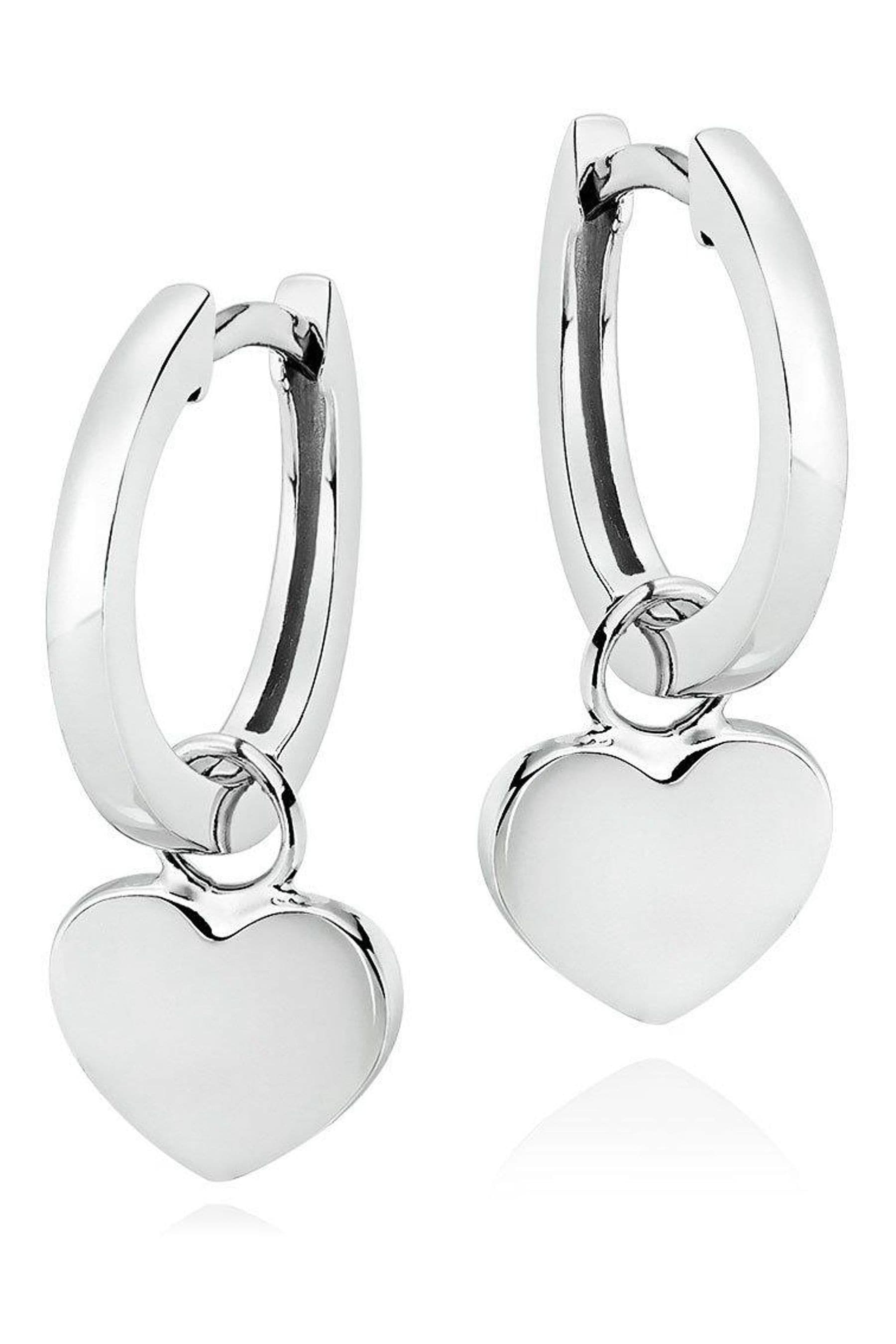 Beaverbrooks silver hoop shop earrings