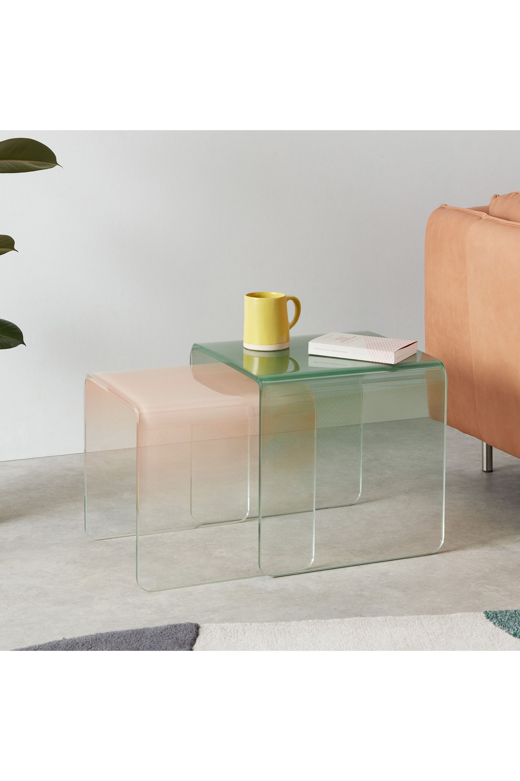 Buy MADE.COM 2 Tone Hesta Nested Side Table from the Next UK
