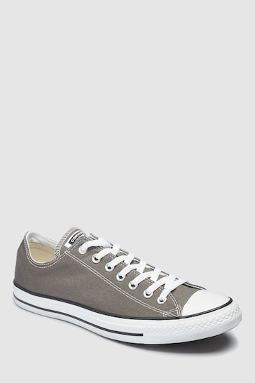 Converse Grey Chuck Taylor Ox Trainers
