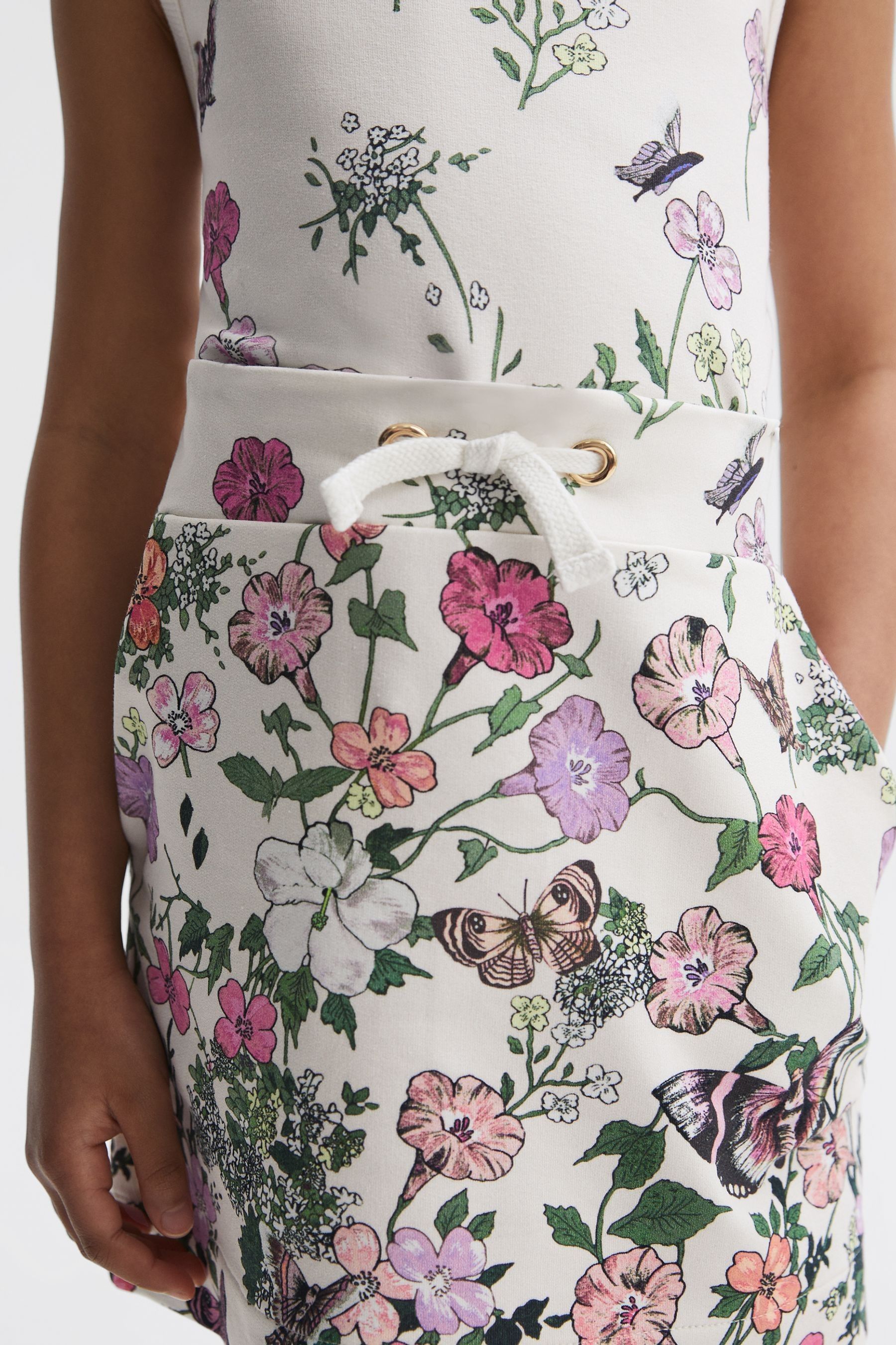 Raina printed outlet midi dress