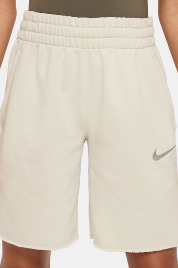 Nike Cream Dance Dri-FIT Fleece Shorts