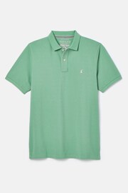 Joules Woody Light Green Regular Fit Cotton Pique Polo Shirt - Image 6 of 6