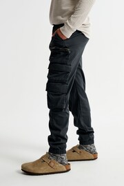 Abercrombie & Fitch Black Cargo Joggers - Image 7 of 9