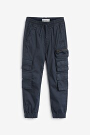 Abercrombie & Fitch Black Cargo Joggers - Image 8 of 9