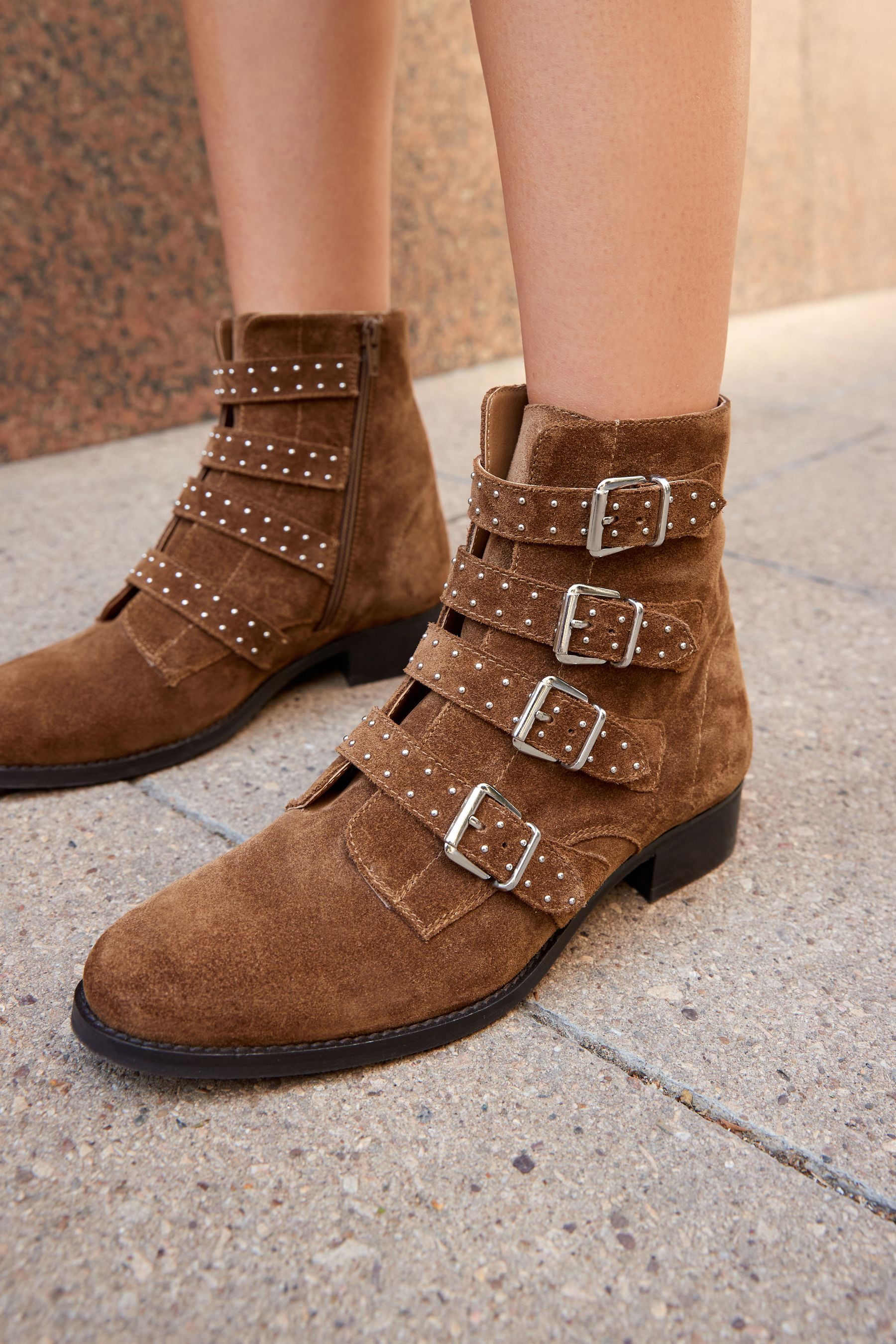 Stud detail boots hotsell