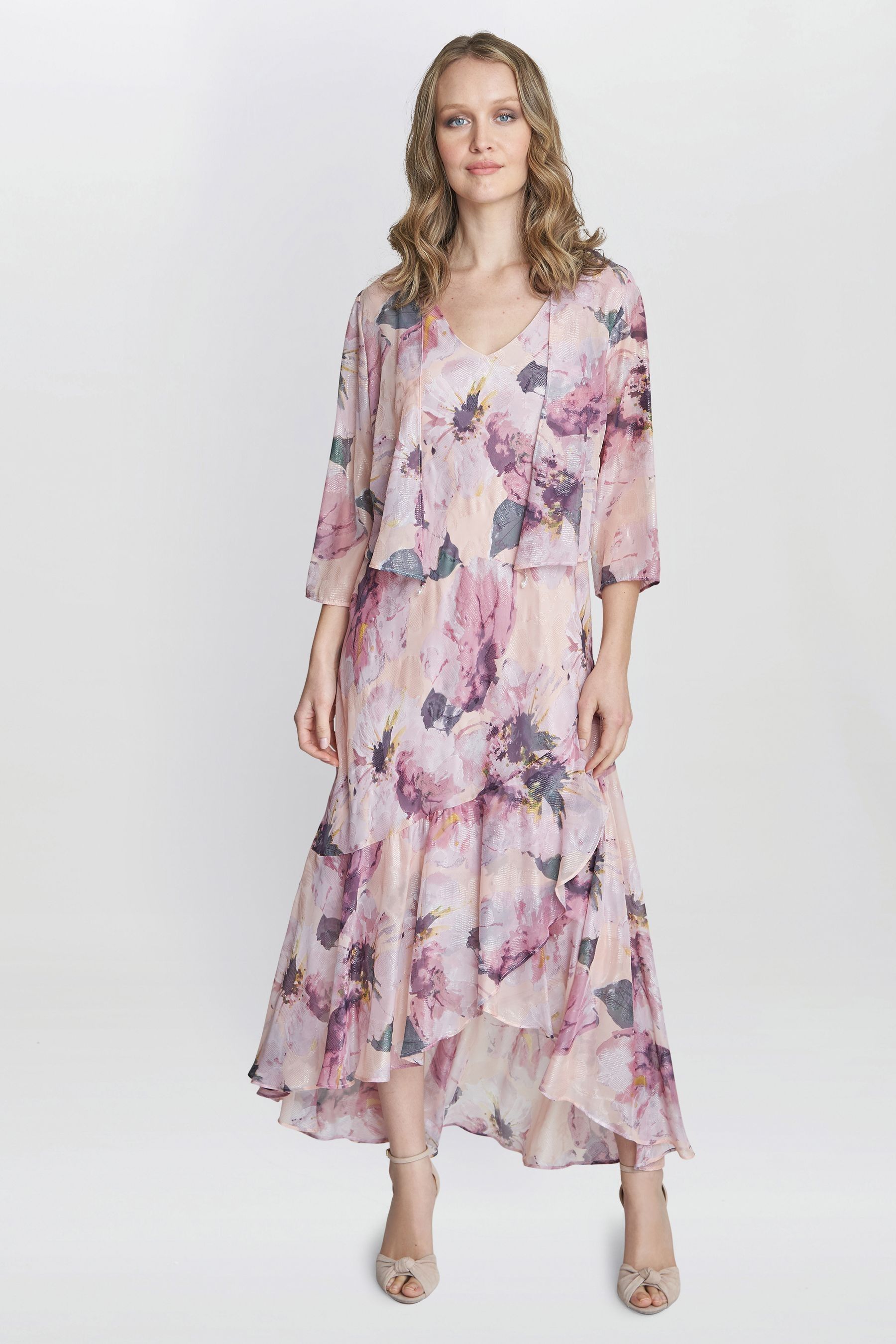 Gina bacconi crystal dress and jacket hot sale