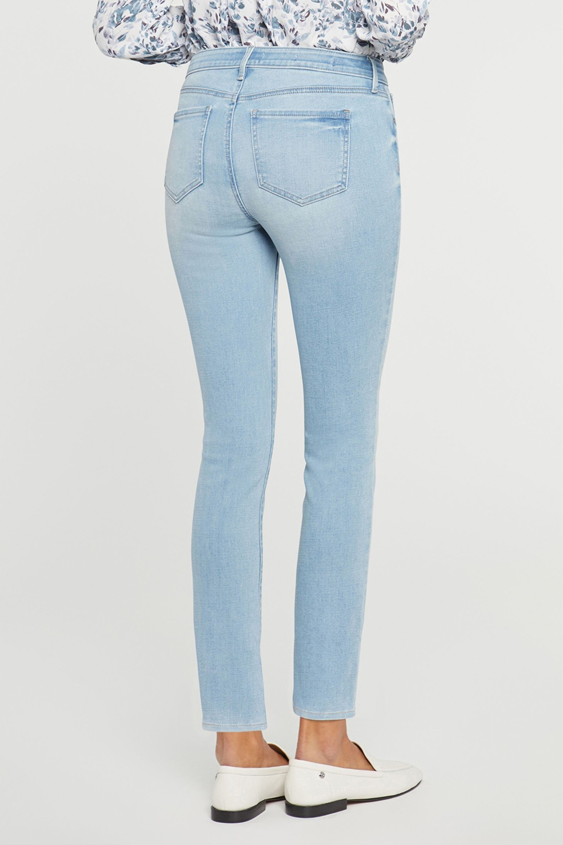 NYDJ Blue Alina Ankle Jeans - Image 2 of 3