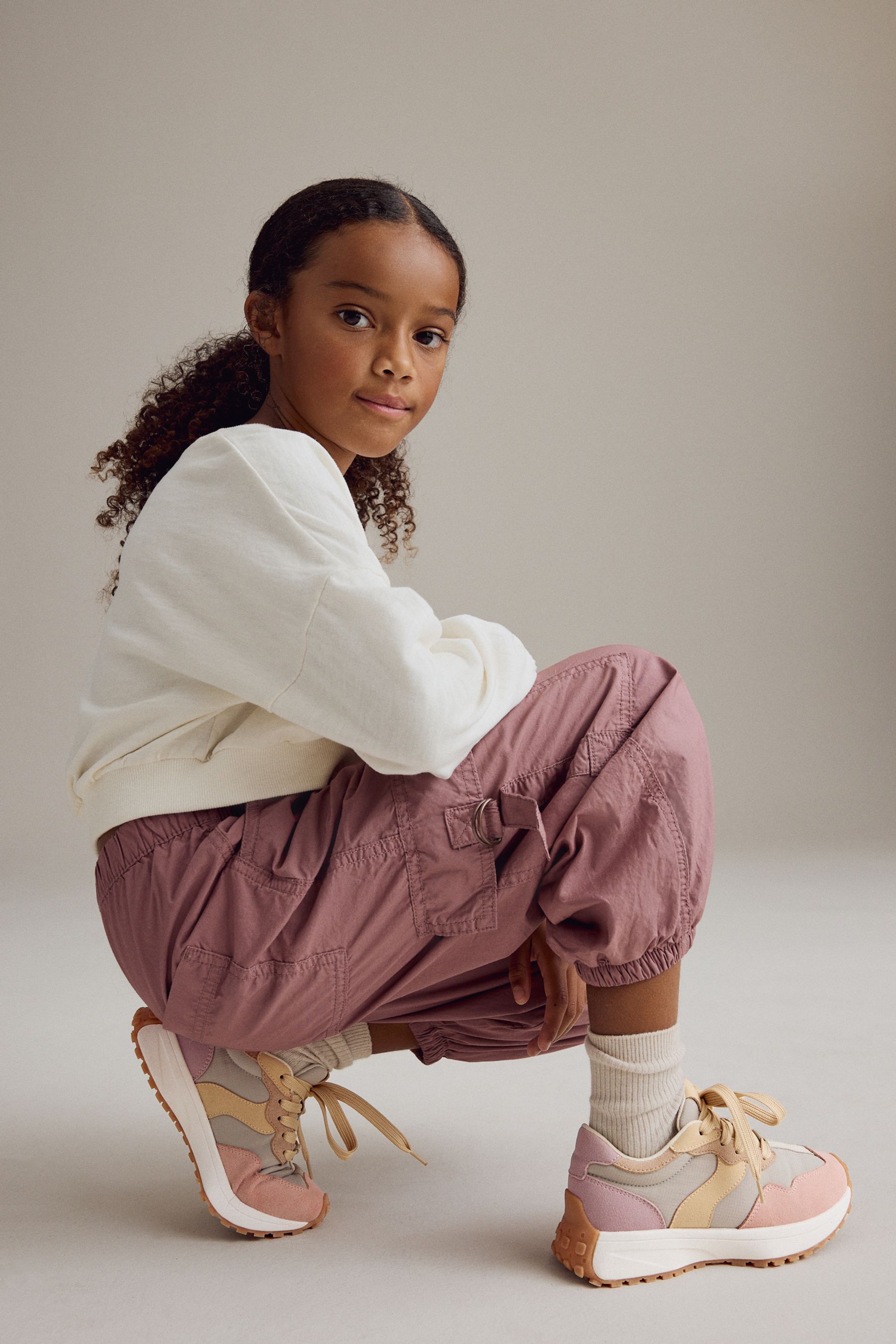 Pink chunky trainers shop