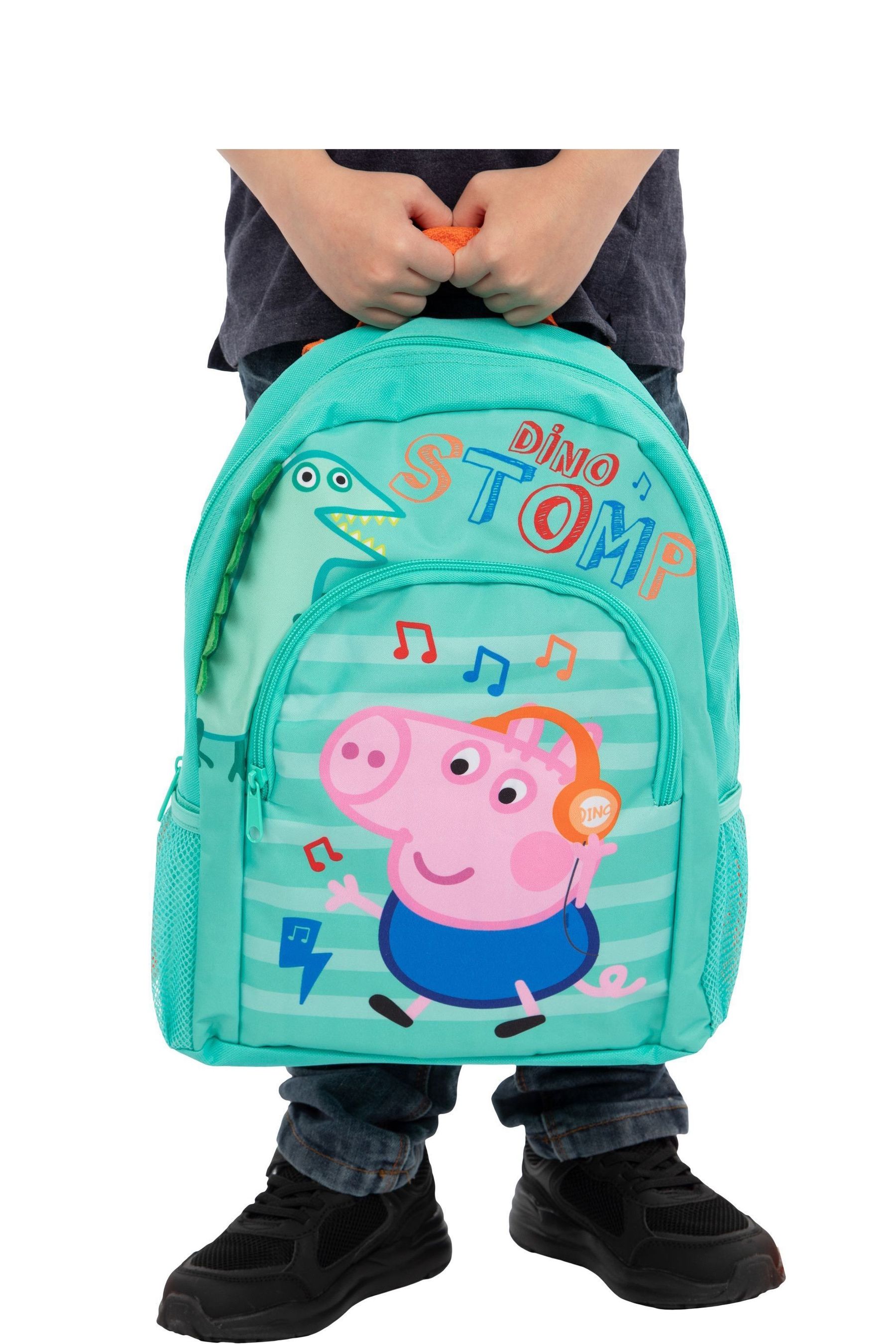Character Blue George Pig Backpack one Girls