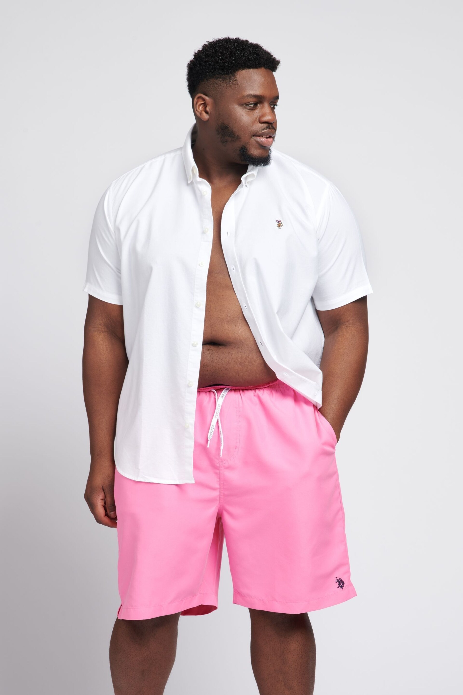 U.S. Polo Assn. Core Swim Shorts - Image 1 of 6