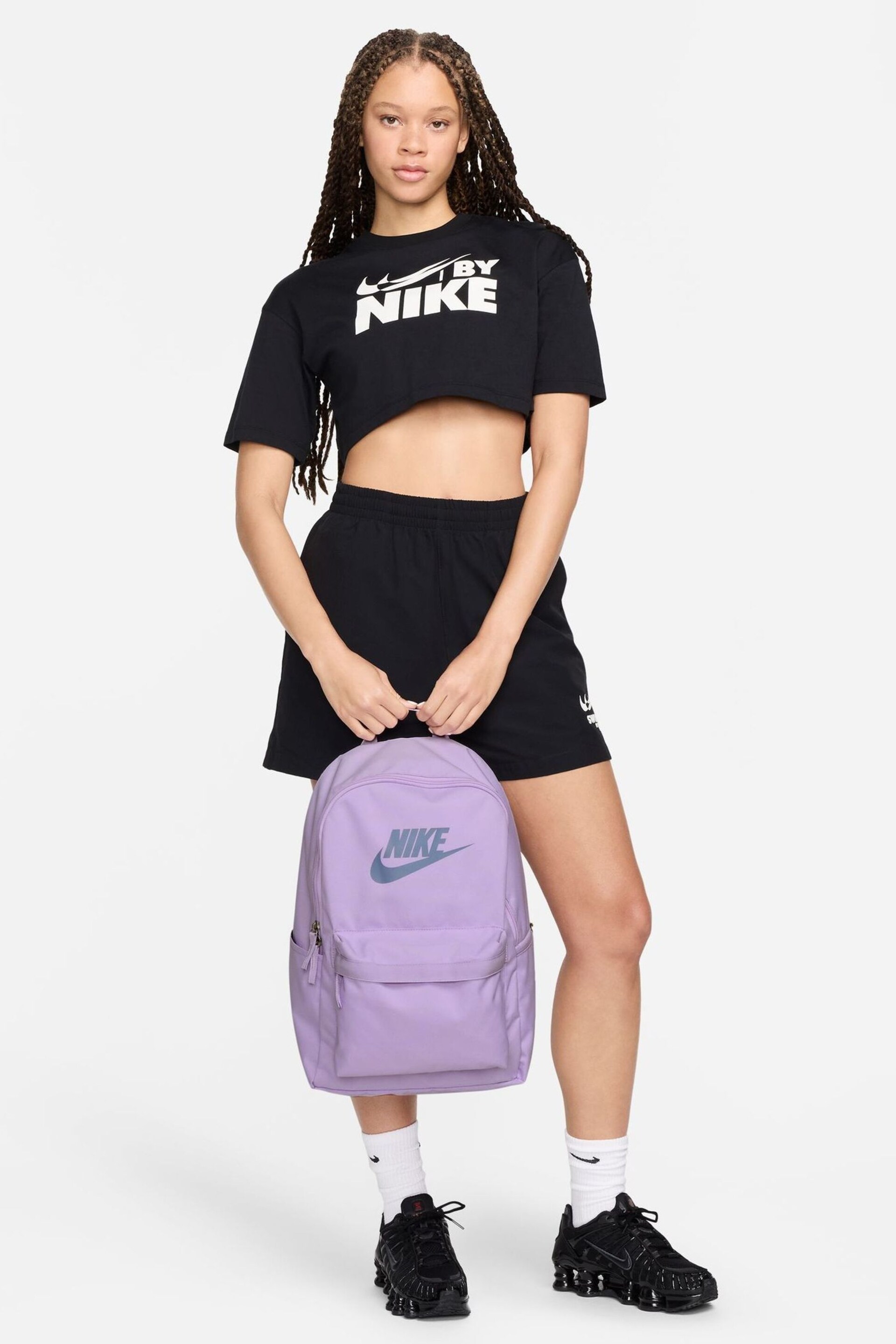 Nike Purple Heritage Backpack (25L) - Image 8 of 8