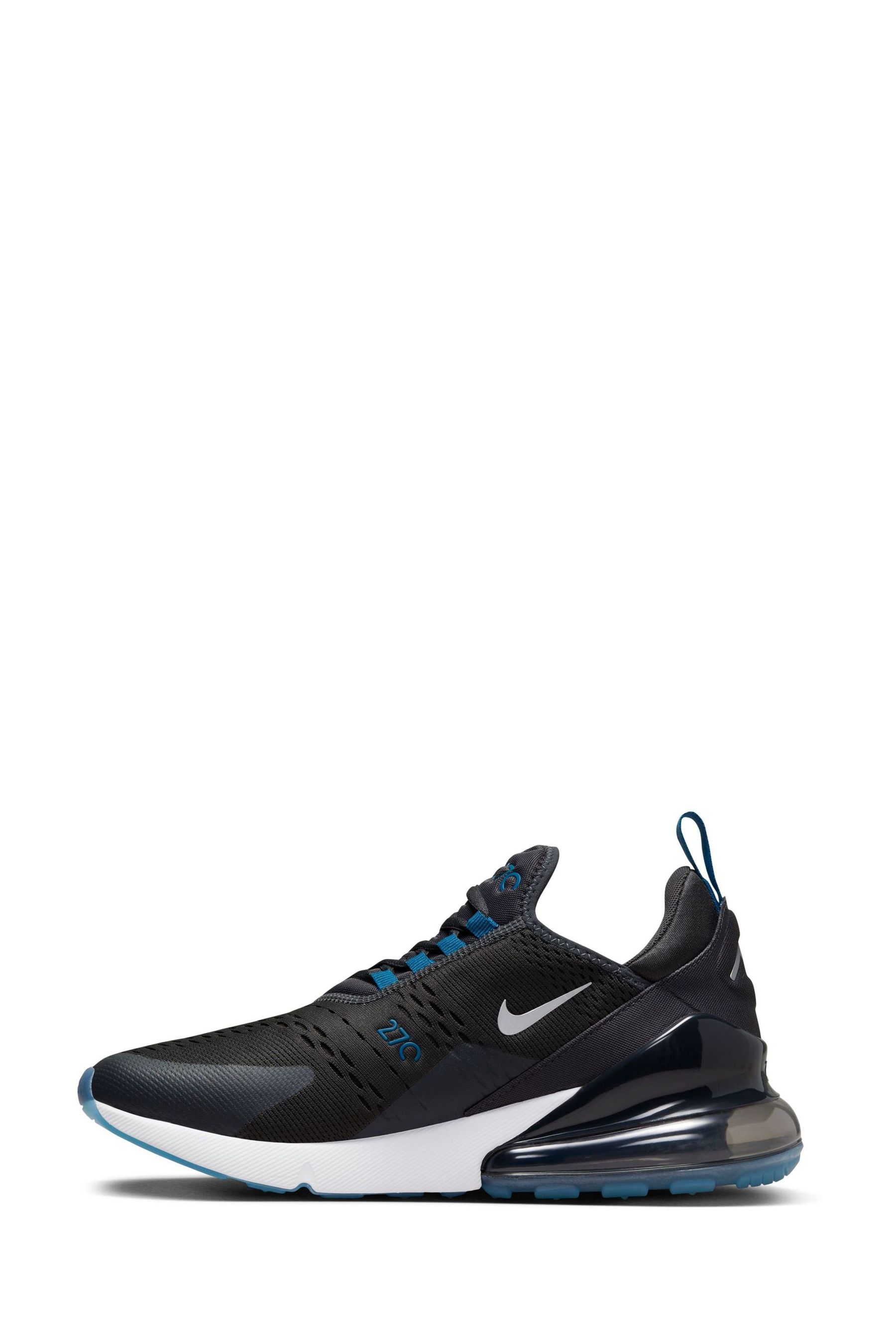 Nike Blue Black Air Max 270 Trainers