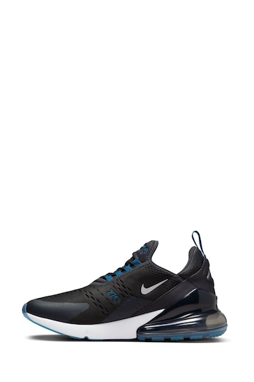 Nike Blue/Black Air Max 270 Trainers