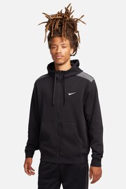 Nike Black Sportswear Shoulder Blocking Hoodie - Image 1 of 6