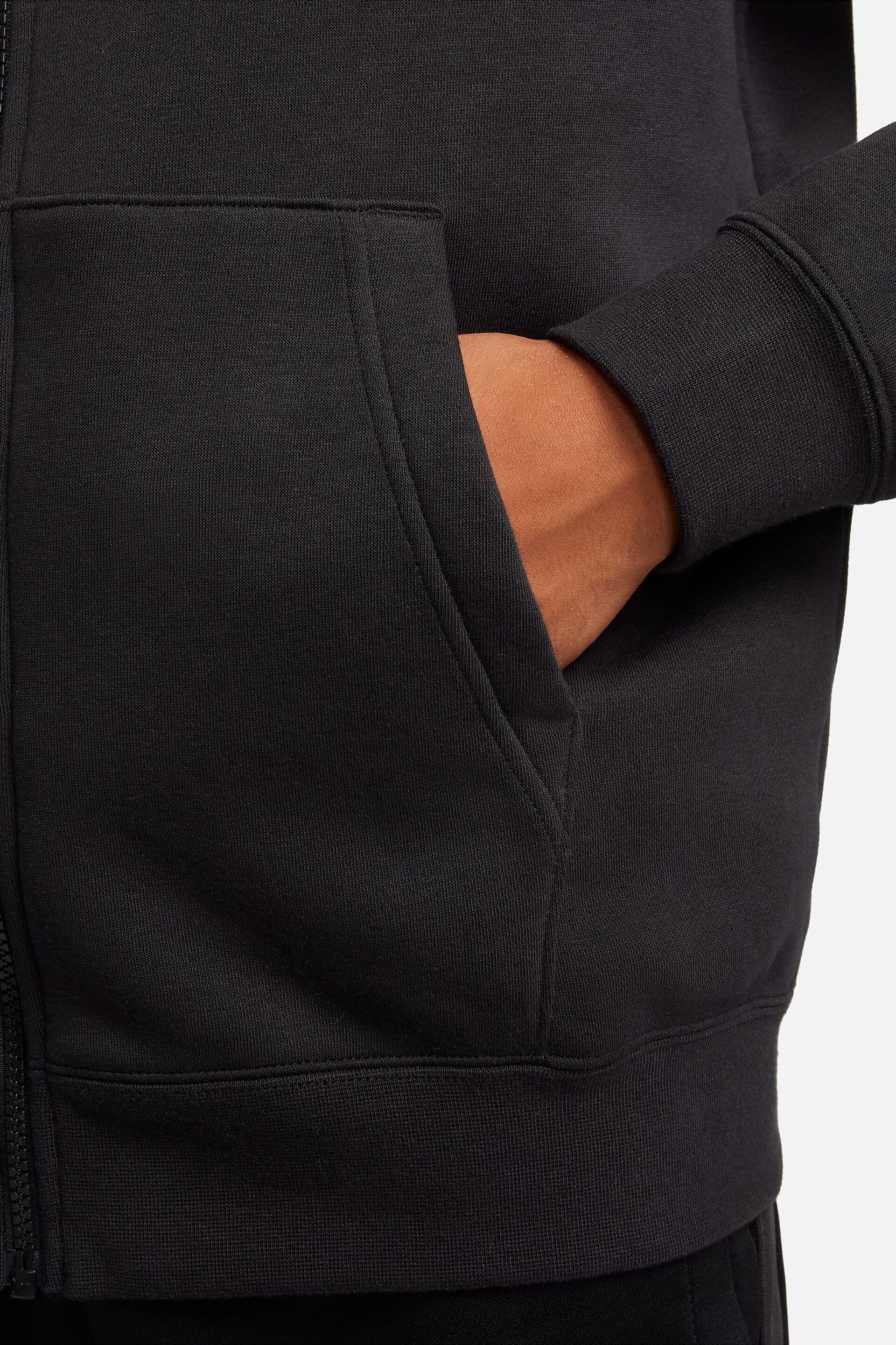 Nike Black Sportswear Shoulder Blocking Hoodie - Image 6 of 6