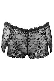 Pour Moi Black Flora Shorty - Image 4 of 5