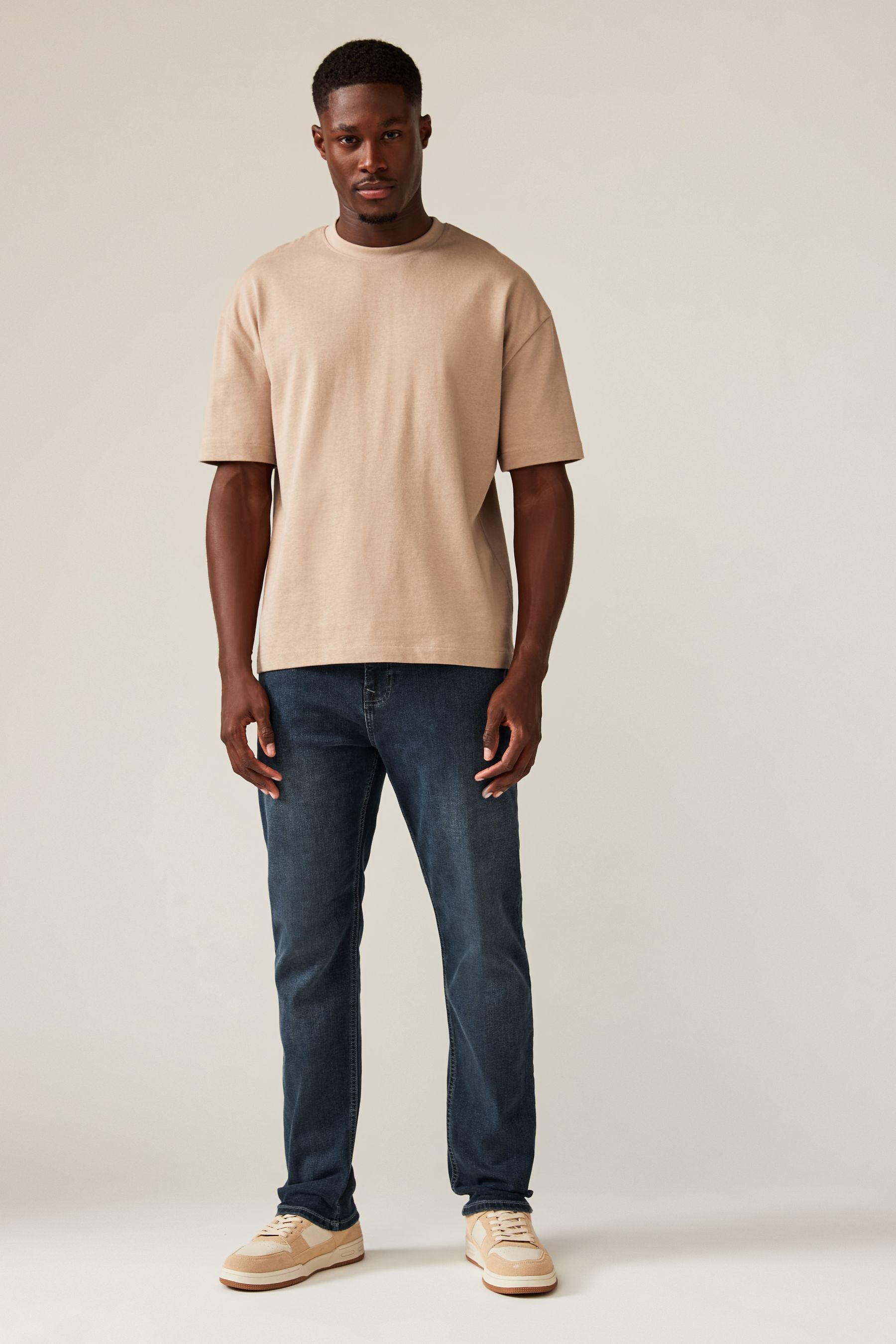 Buy Blue Vintage Classic Stretch Jeans from the Next UK online shop