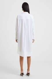 French Connection Rhodes Sust Poplin Shirt Dress - Image 2 of 4