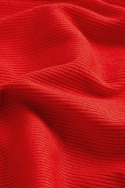 Red Half Sleeve High Neck T-Shirt - Image 6 of 6