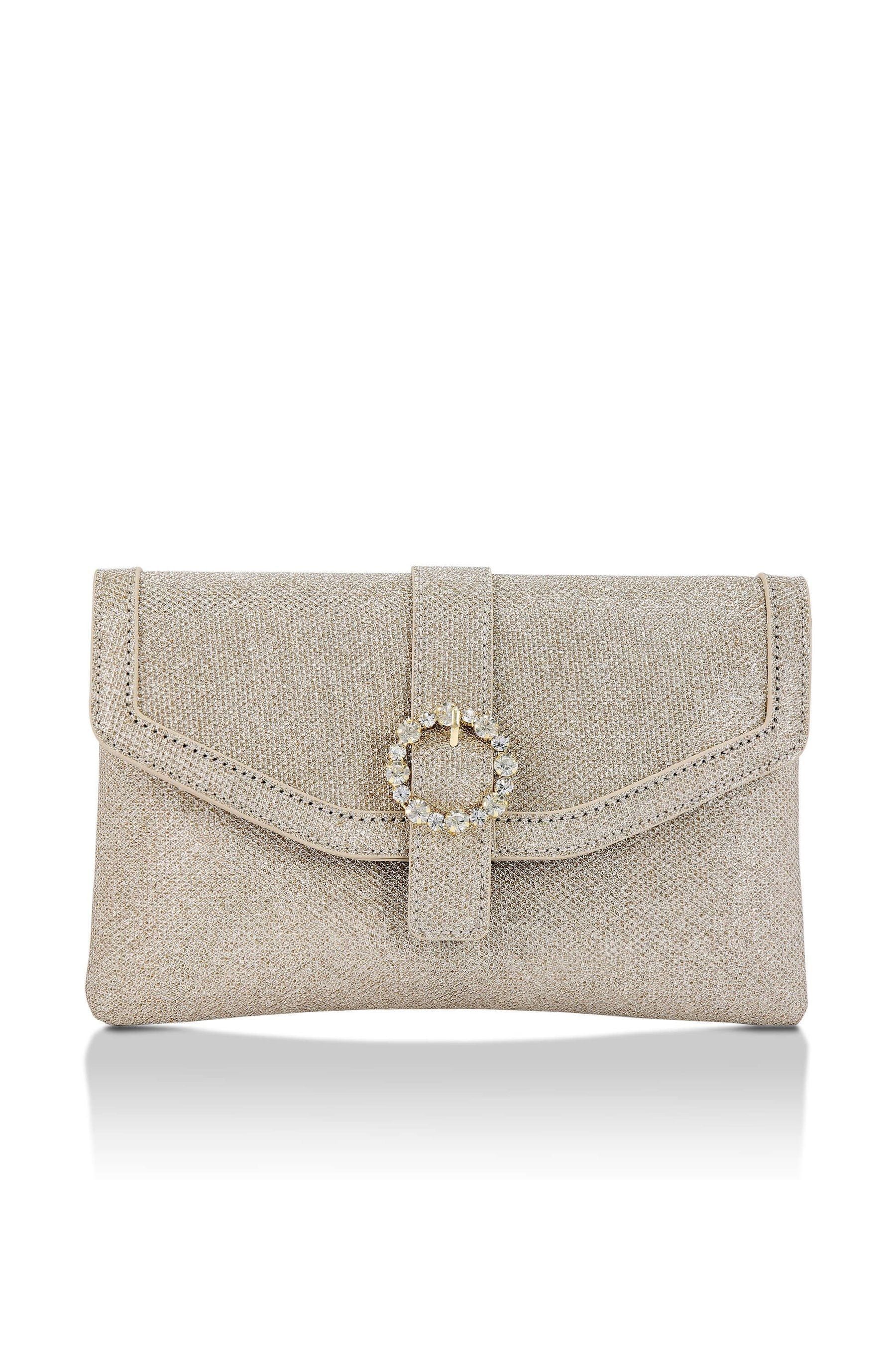Carvela grey best sale clutch bag