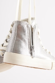 Silver Standard Fit (F) High Top Trainers - Image 3 of 6
