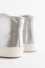 Silver Standard Fit (F) High Top Trainers - Image 4 of 6