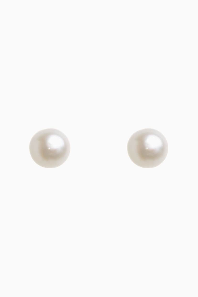 Sterling Silver Freshwater Pearl Stud Earrings - Image 1 of 3