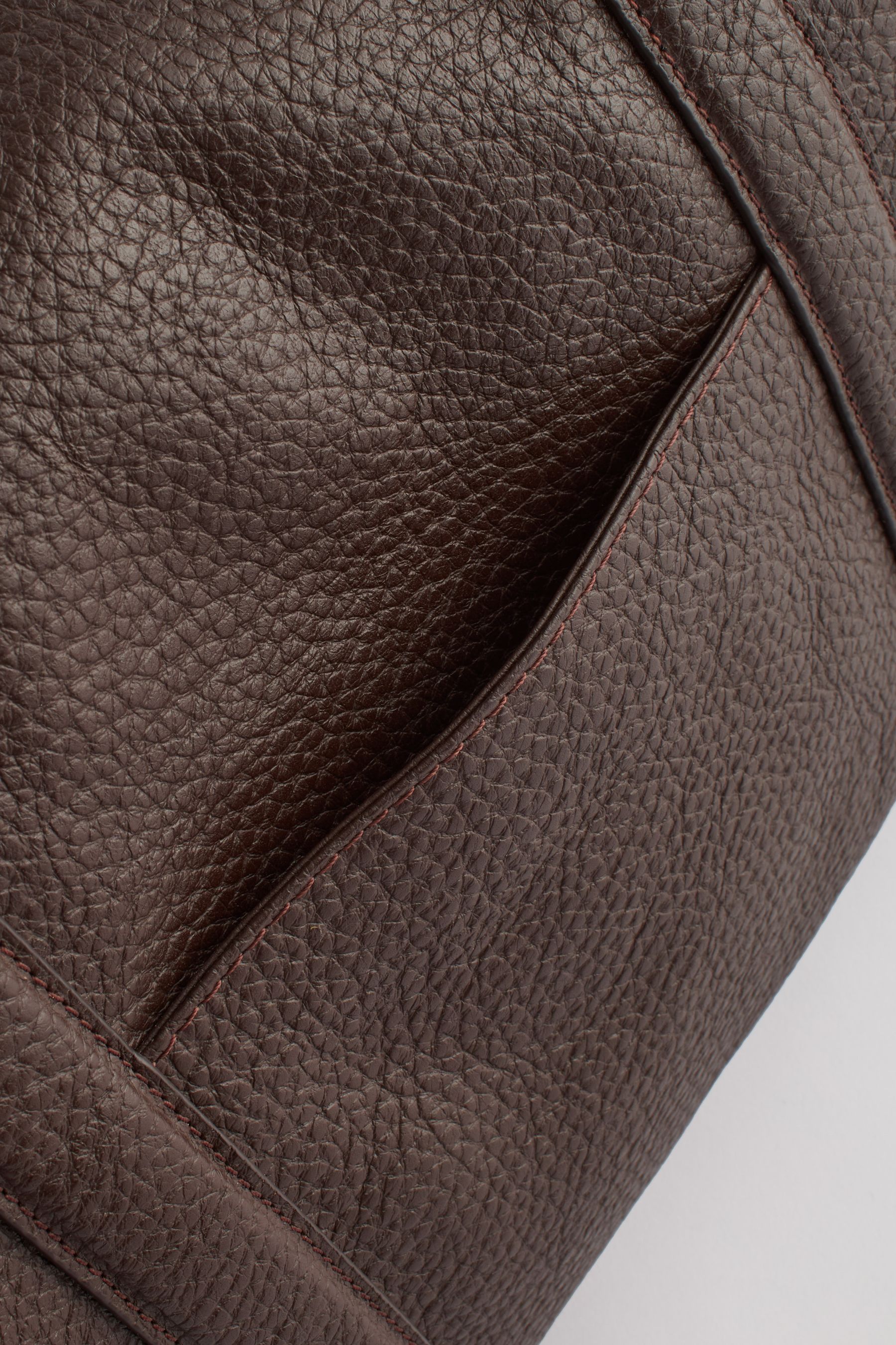 Buy Brown Leather Holdall from Next Germany