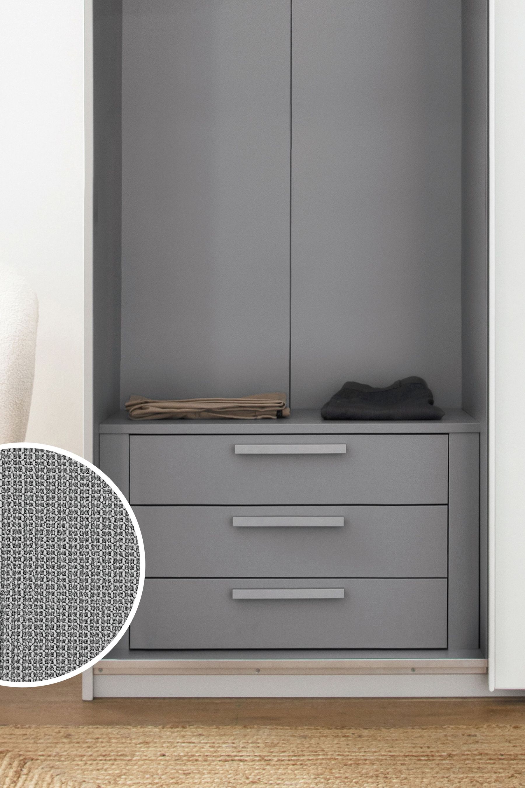 Next grey shop wardrobe