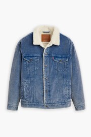 Levi's® Blue Spring Cord Relaxed Fit Trucker Jacket - Image 5 of 7