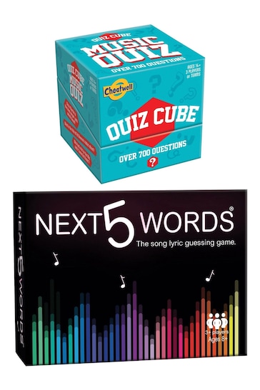 Cheatwell Games Music Lovers Bundle  Music Quiz and Next5Words Games