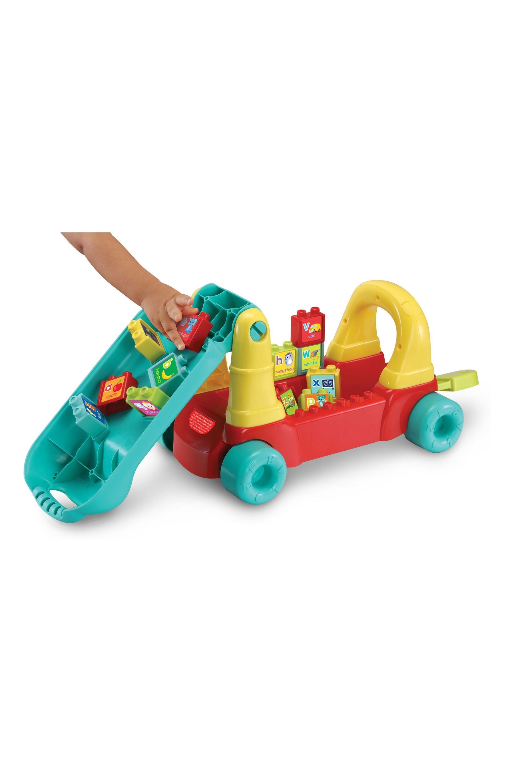 Vtech pink outlet ride on train