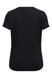 Under Armour Black Challenger Short Sleeve T-Shirt - Image 2 of 2