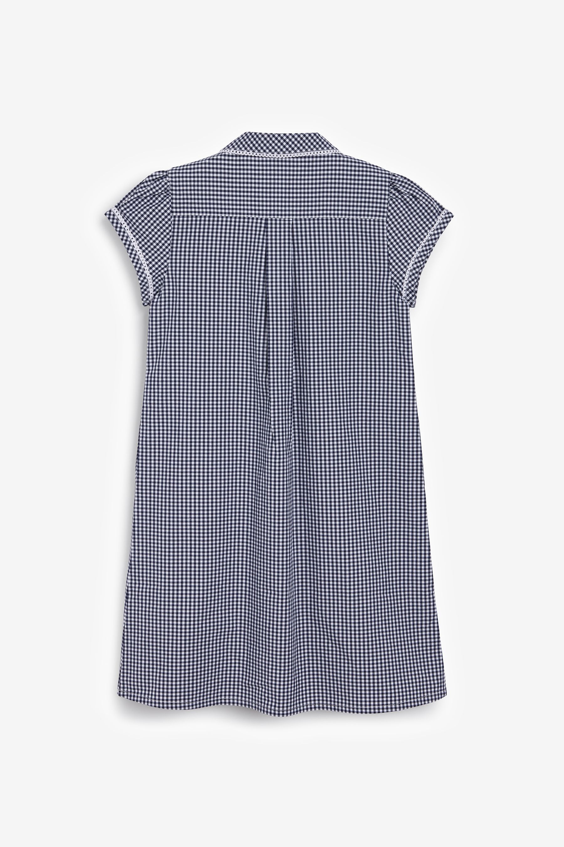 Gingham button dress cheap