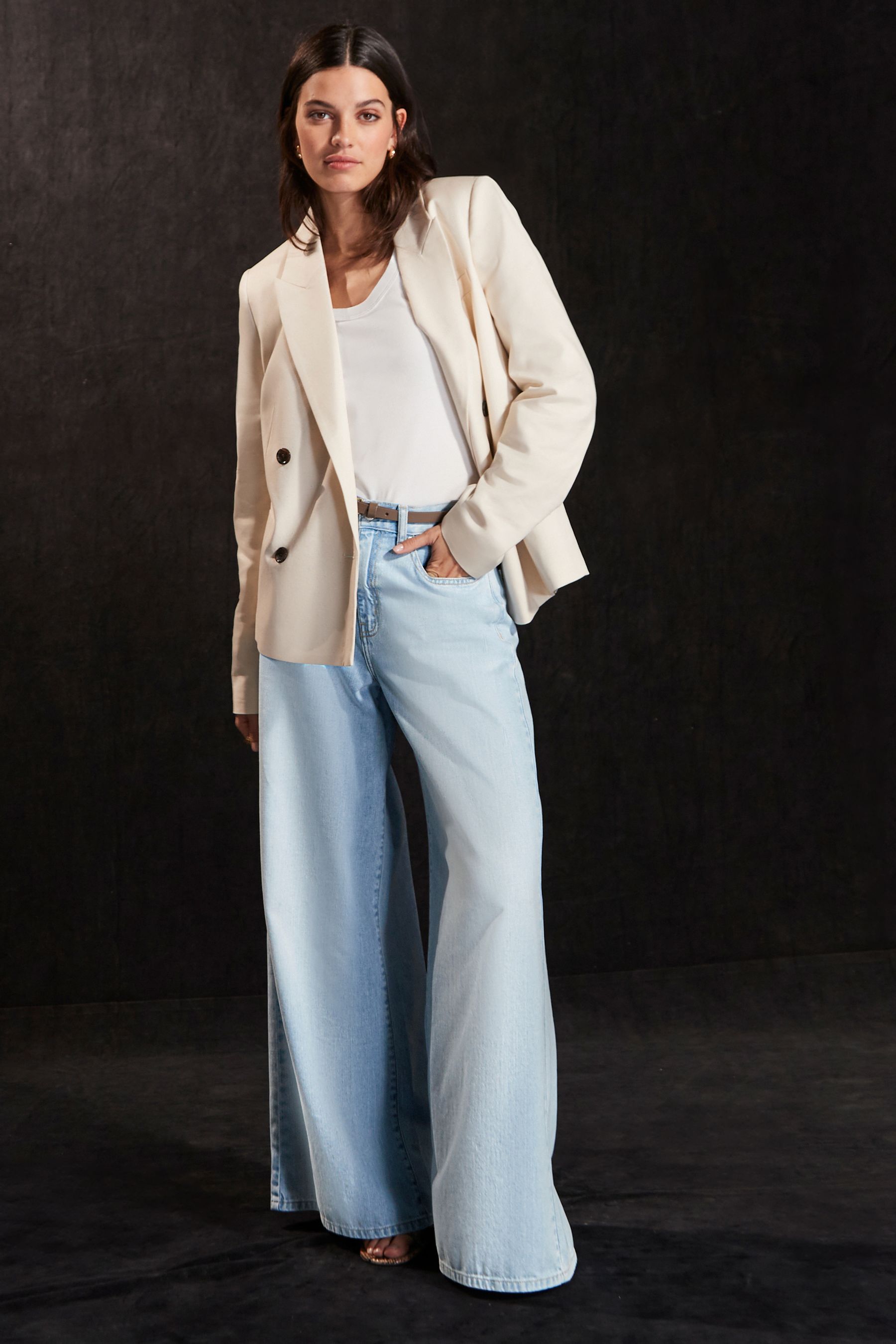 Cotton palazzo pants online sales