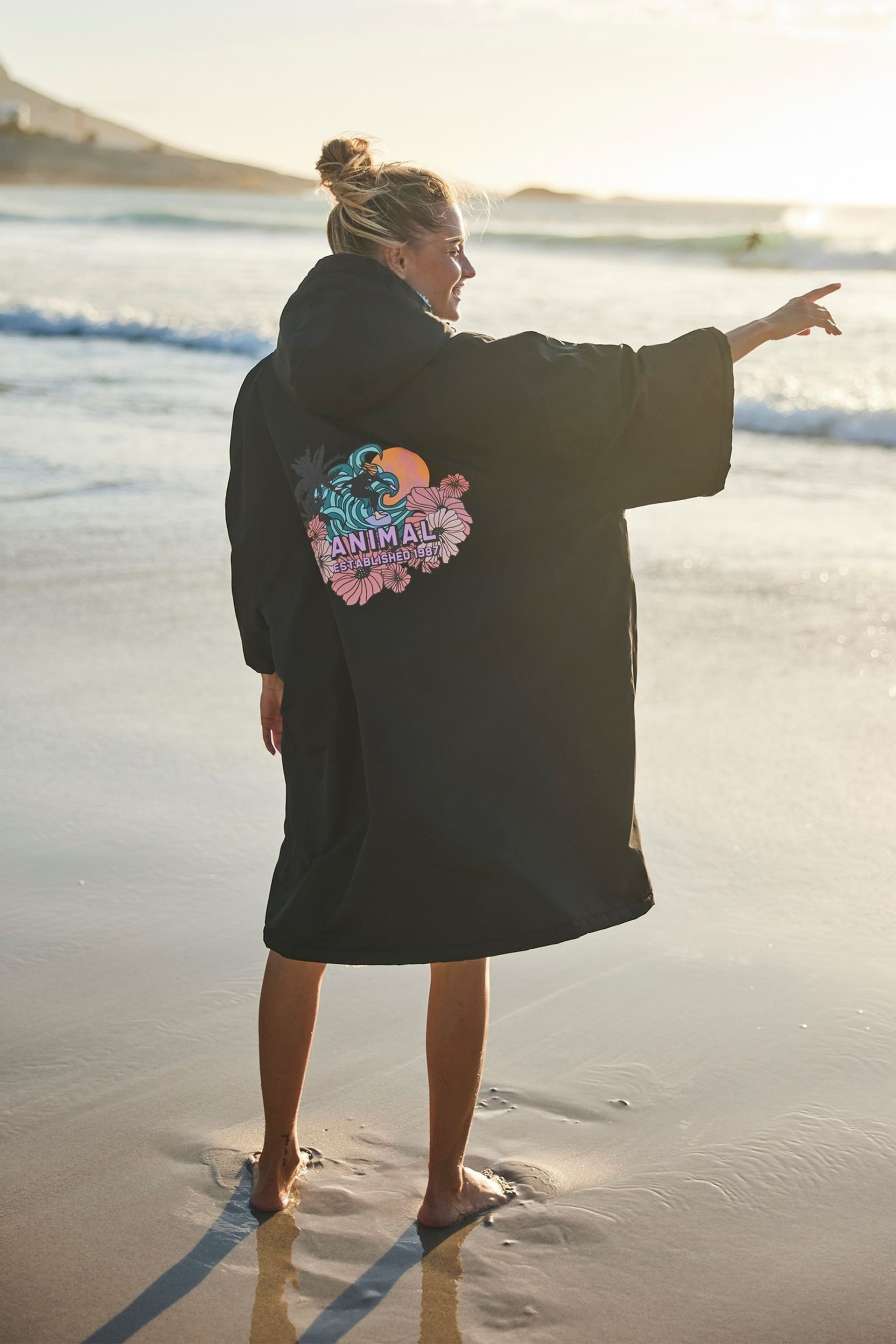 Animal Womens Misty Waterproof Changing Robe - Image 1 of 4