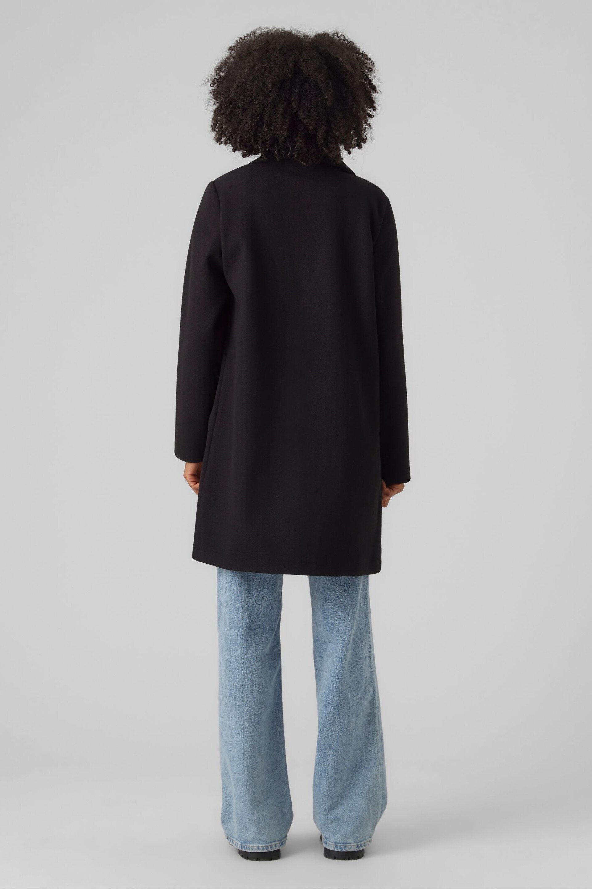 VERO MODA Black Tailored Smart Coat - Image 2 of 5