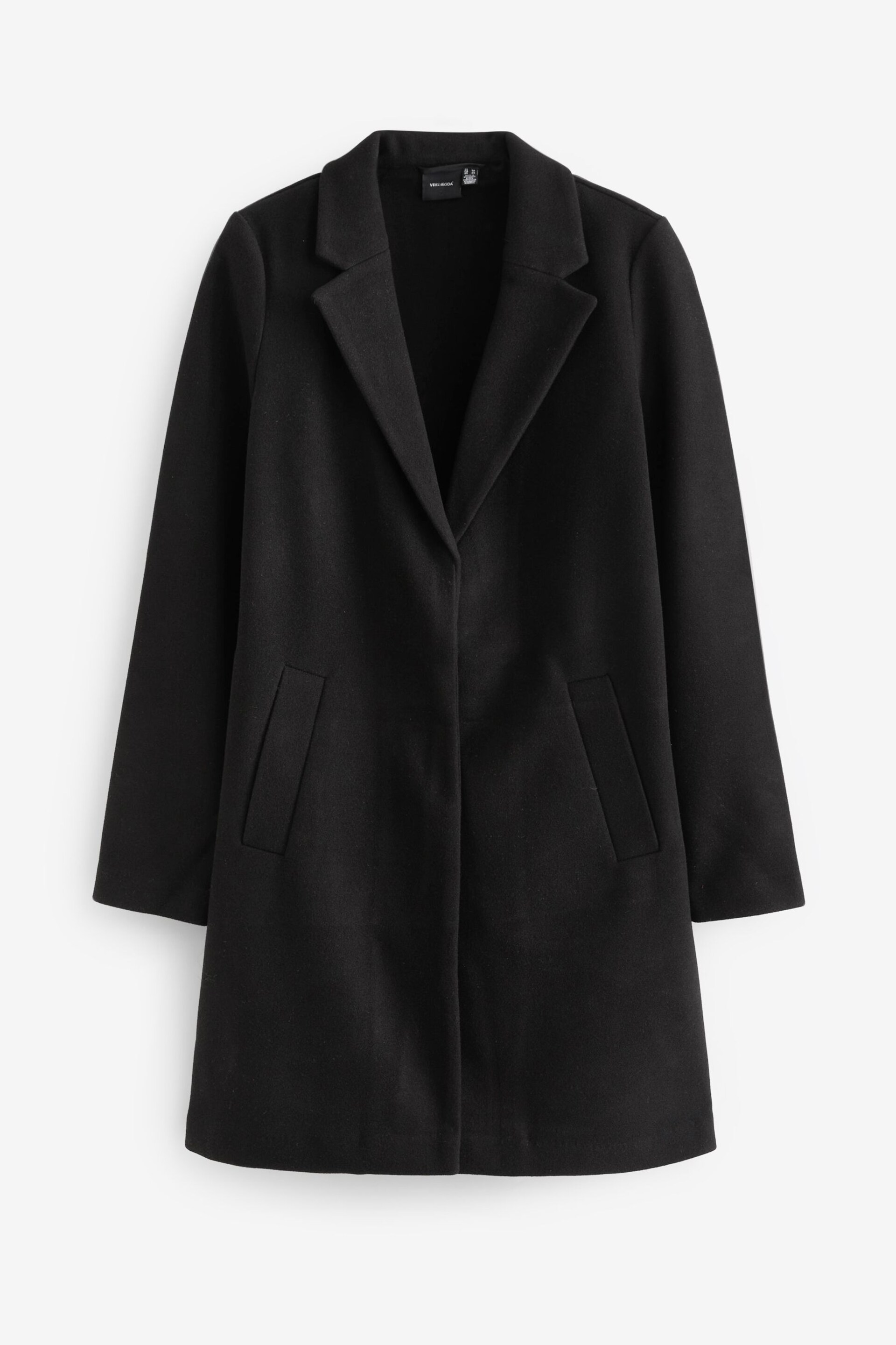 VERO MODA Black Tailored Smart Coat - Image 5 of 5