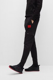 HUGO Dwellrom Black Joggers - Image 2 of 5