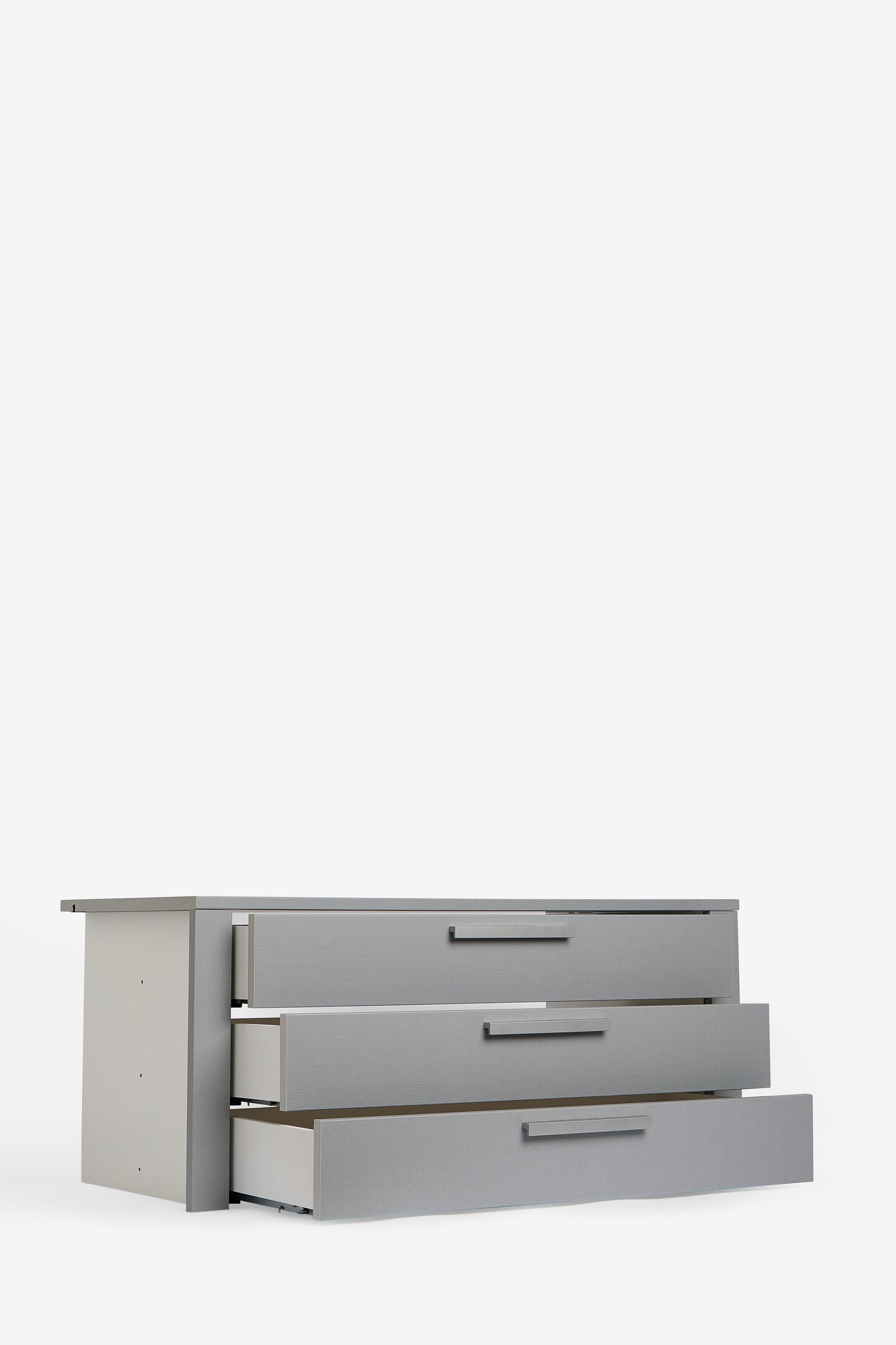 Wardrobe with chest of online drawers inside