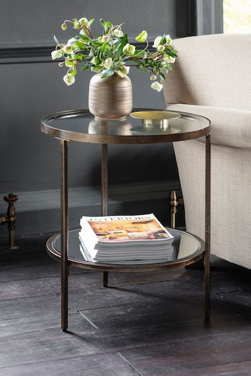 Gallery Home Bronze Side Table