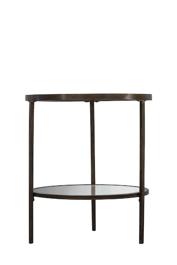 Gallery Home Bronze Side Table