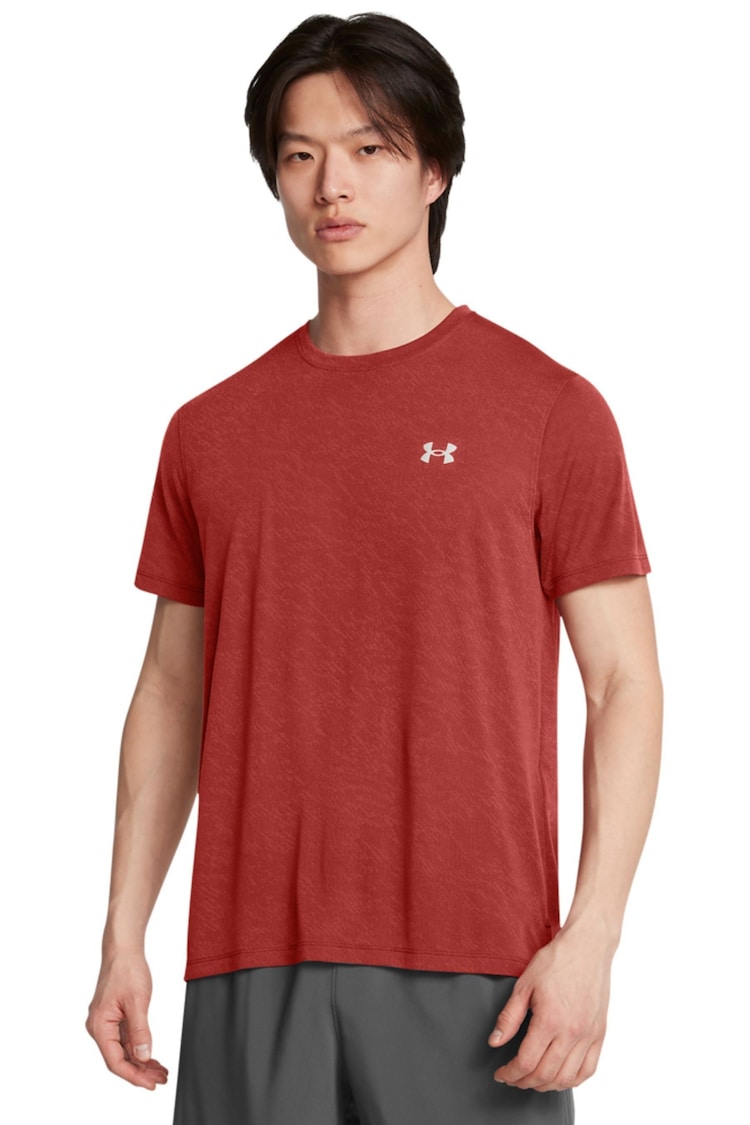 Under Armour Orange Launch Short Sleeve T-Shirt - Image 1 of 4