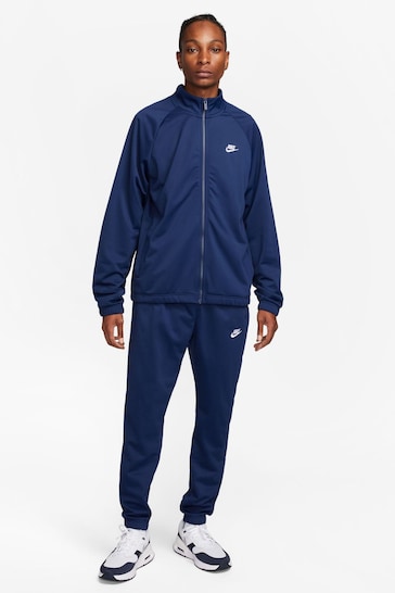 Buy Nike Blue Club Poly-knit Tracksuit from the Next UK online shop