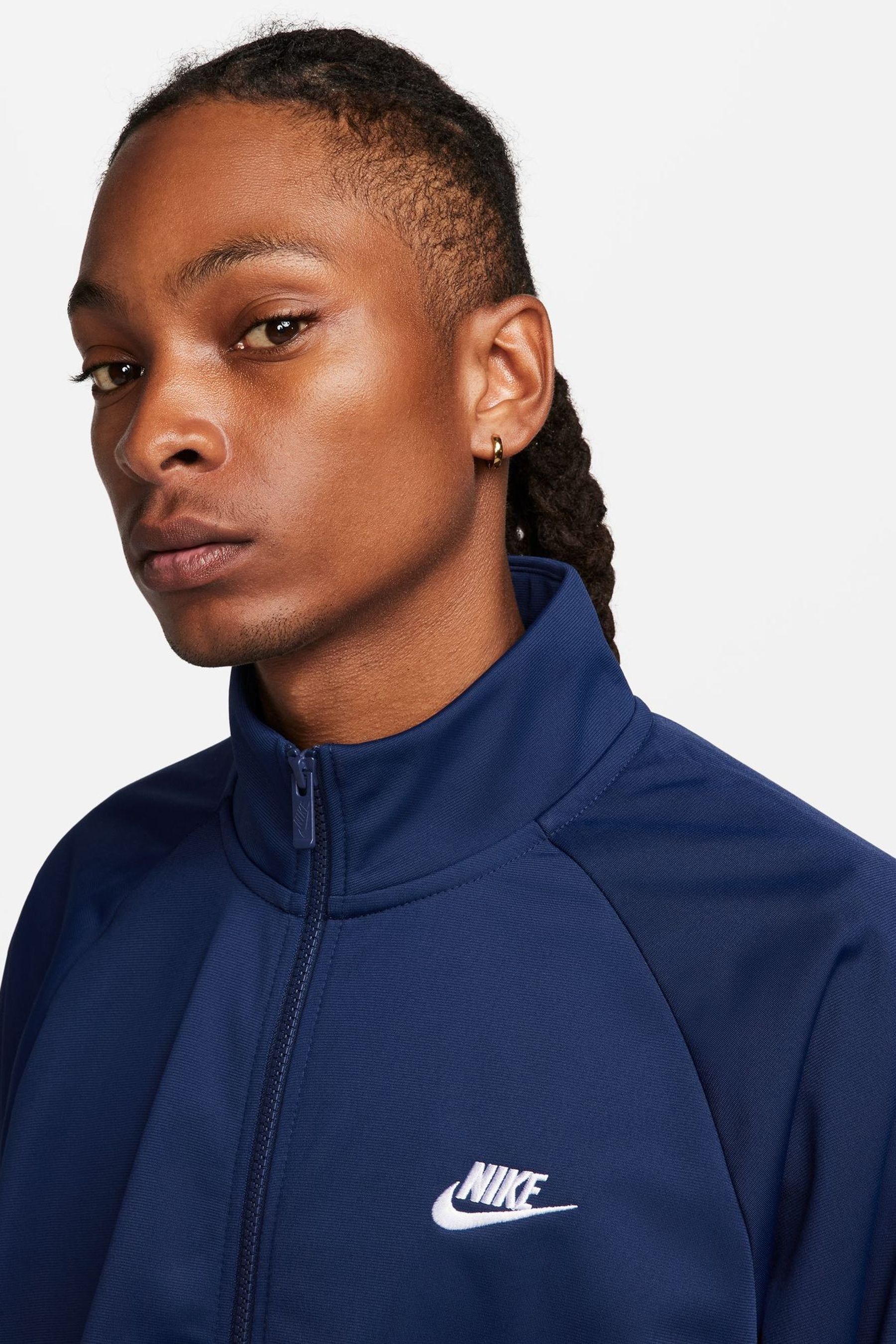Buy Nike Blue Club Poly knit Tracksuit from Next Ireland