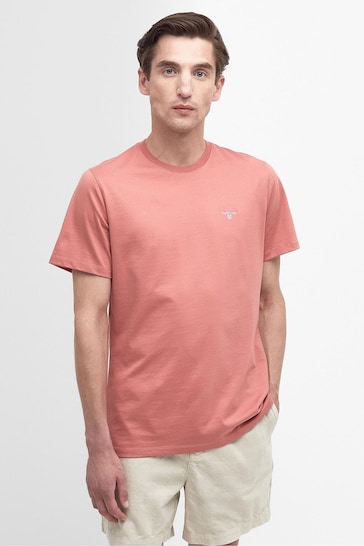 Barbour® Pink Clay Mens Sports T-Shirt