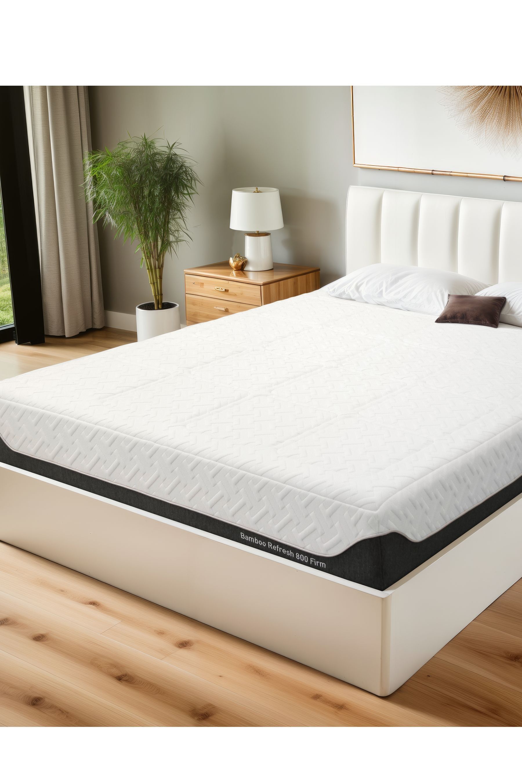 Mlily Bamboo Refresh 800 Firm White Mattress