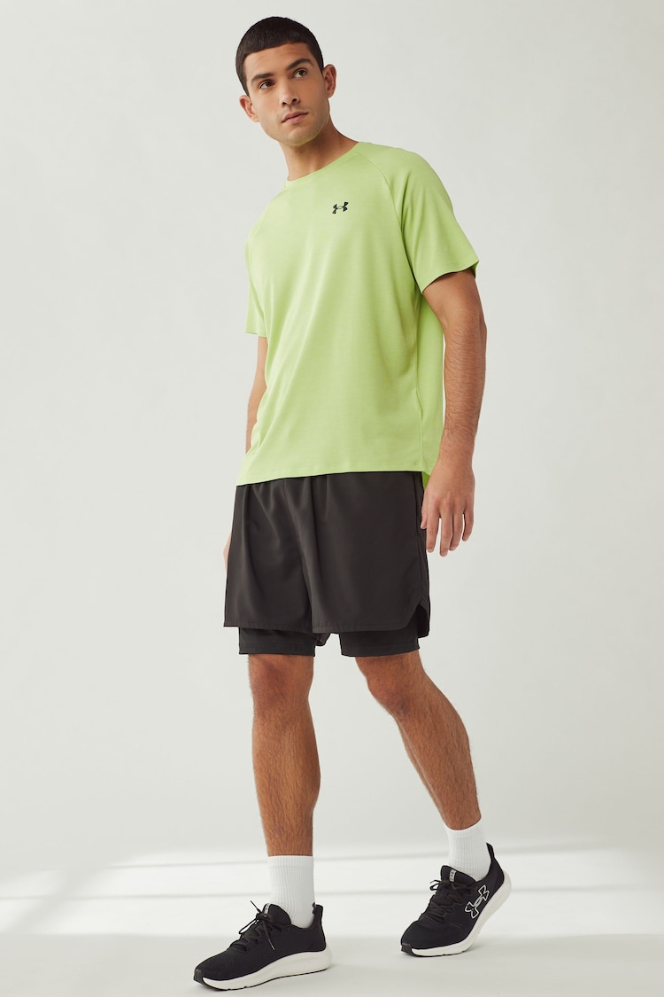 Under Armour Green Tech Textured T-Shirt - Image 2 of 7