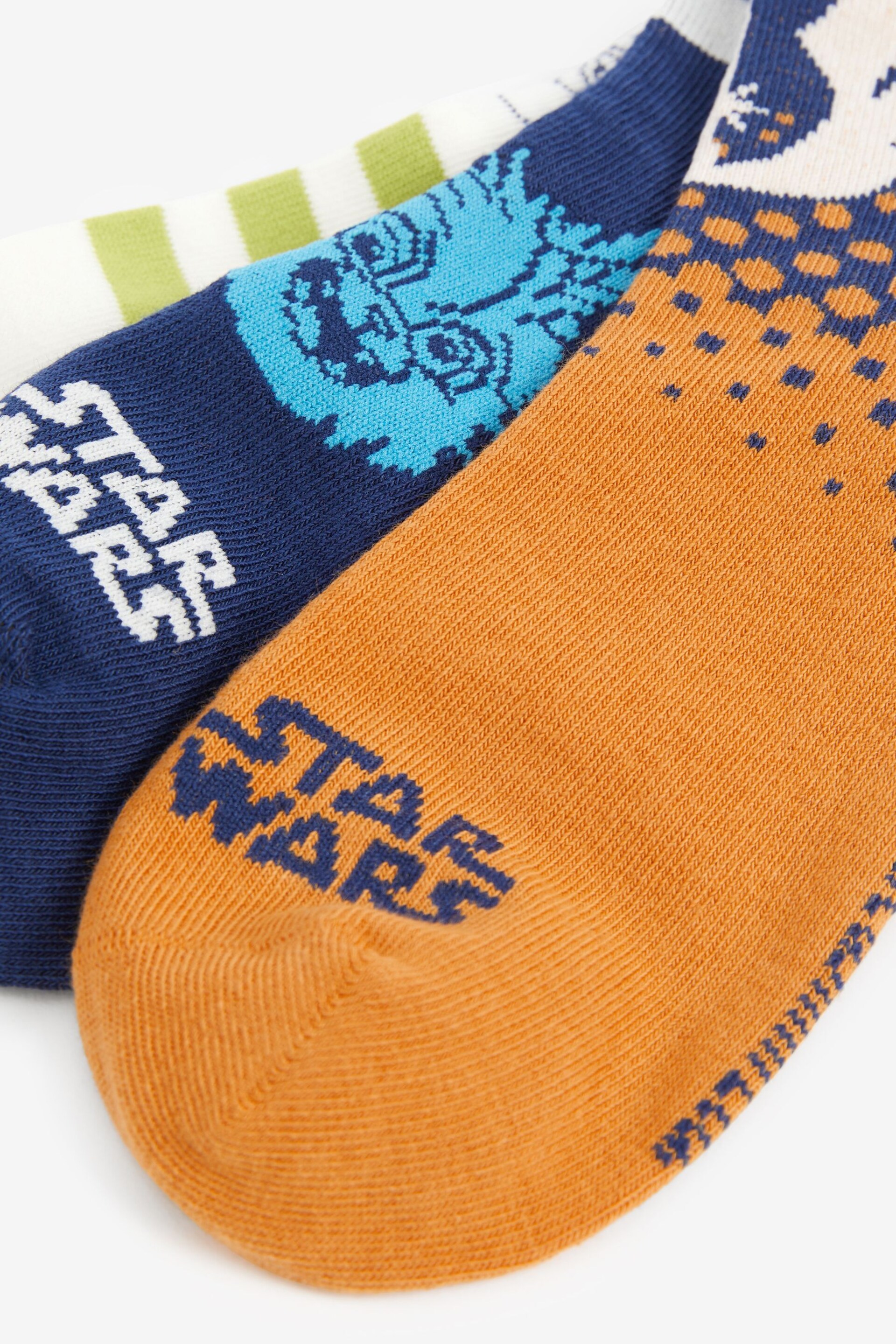 adidas Blue Star Wars Young Jedi Socks 3 Pack - Image 3 of 7
